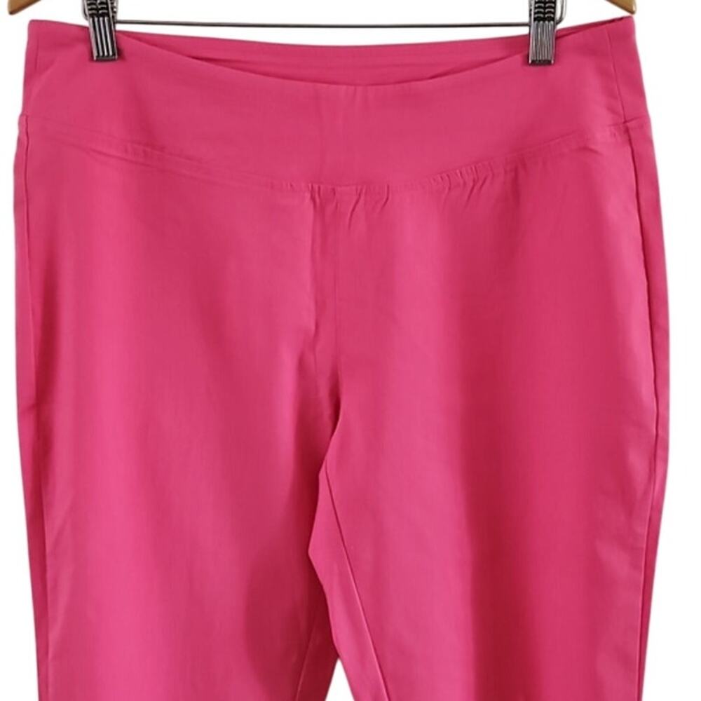 Belle by Kim Gravel Women's Capri Pants - Size 16 Hot Pink NWT - Picture 7 of 7